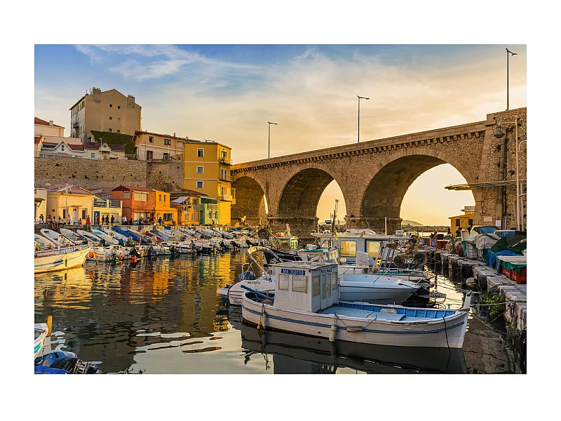 Tableau sur toile pont de la fausse monnaie 30x45 cm