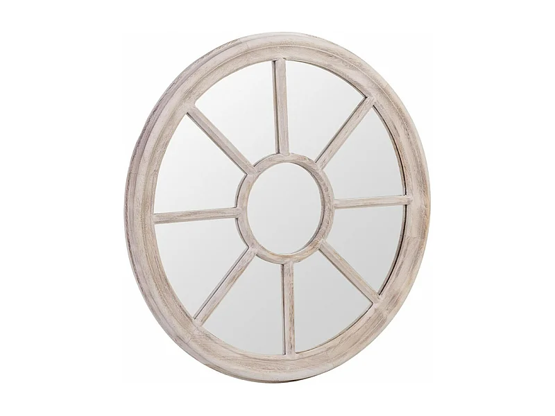 Miroir Bois Beige - Décoration d'Autrefois