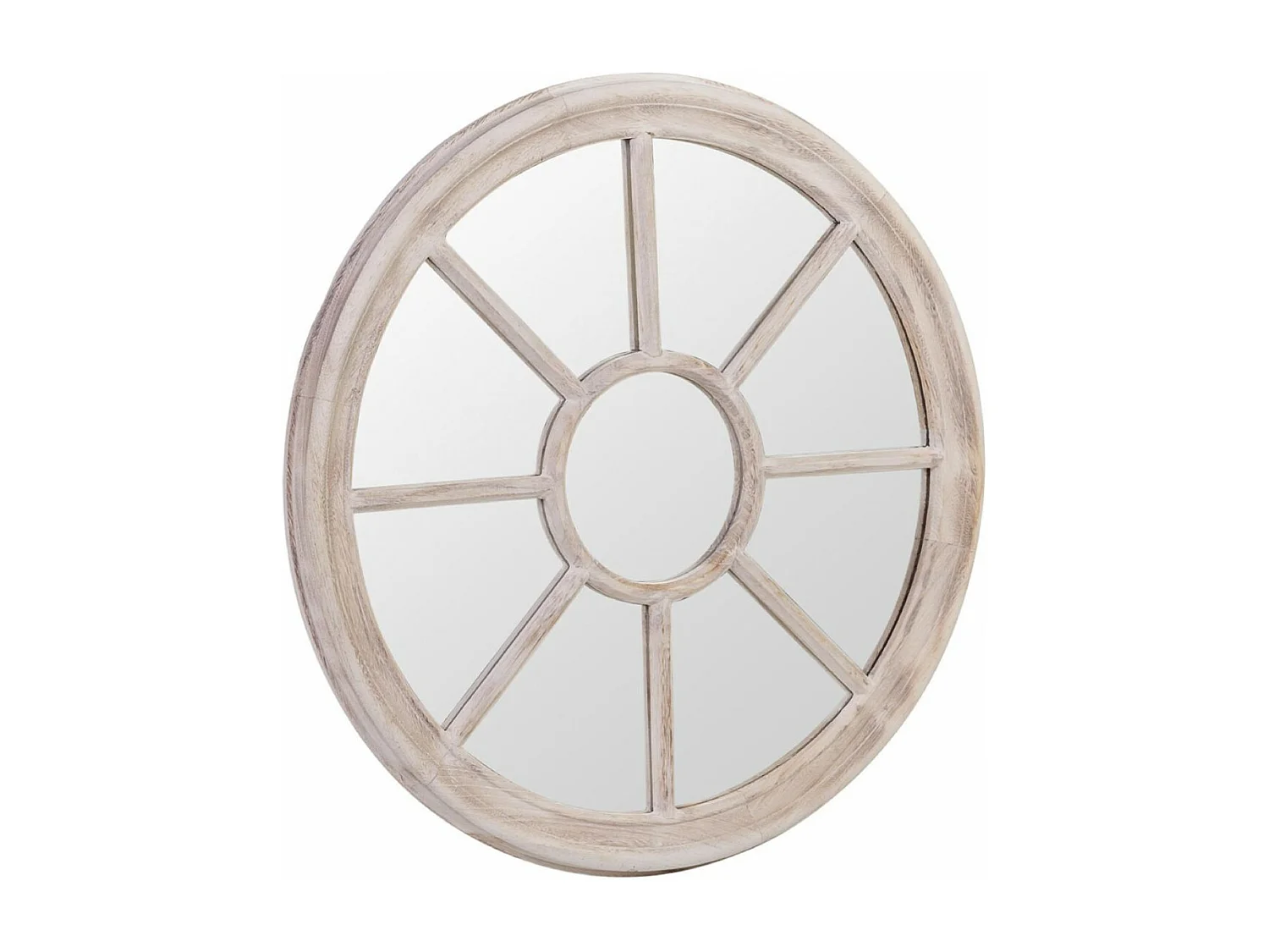 Miroir Bois Beige - Décoration d'Autrefois