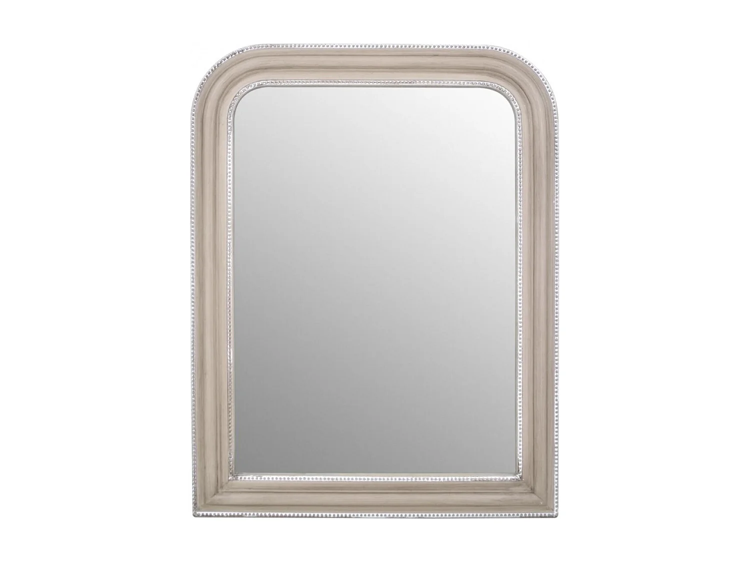 Grand miroir Bois Beige - Décoration d'Autrefois