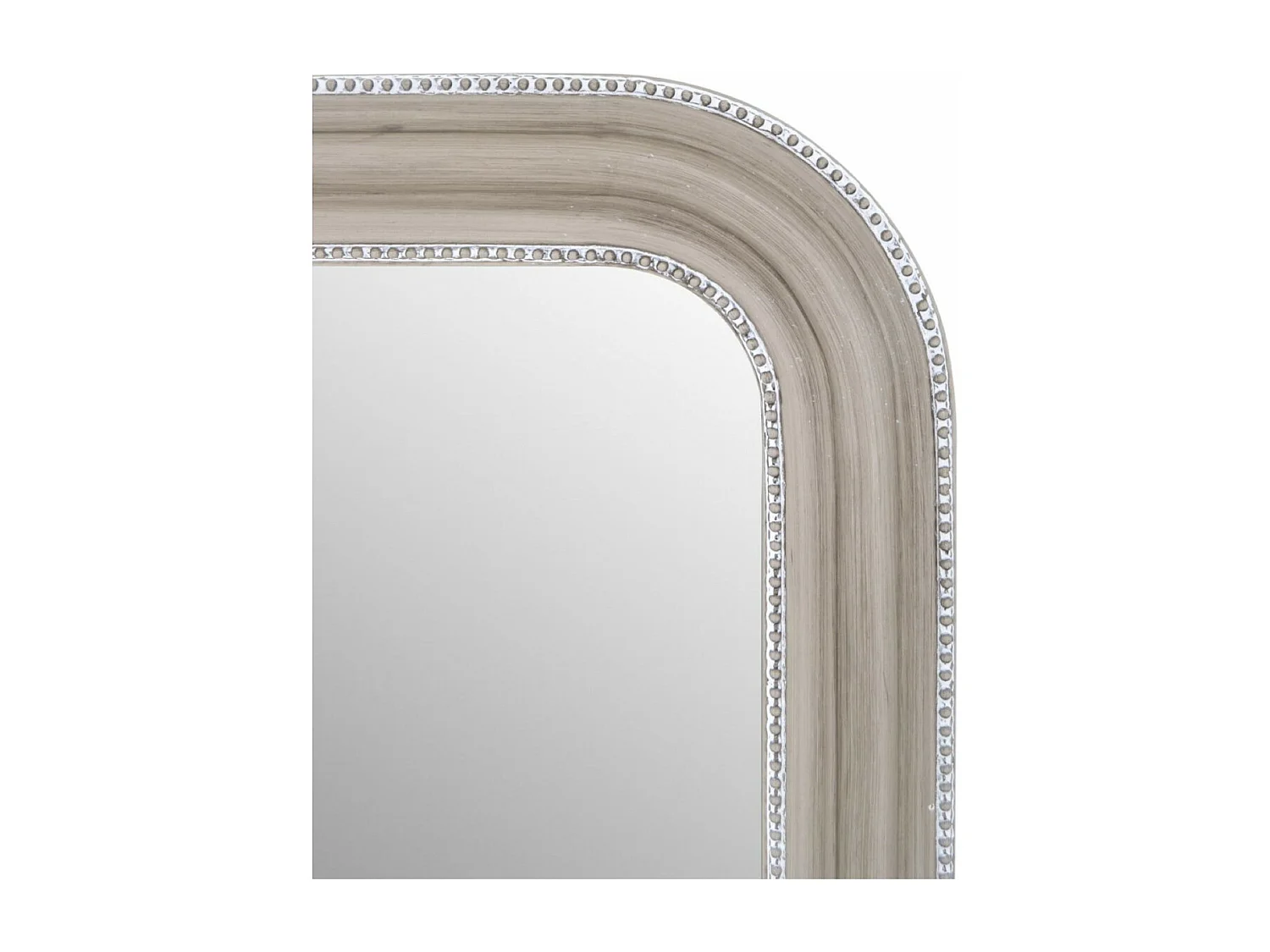 Grand miroir Bois Beige - Décoration d'Autrefois