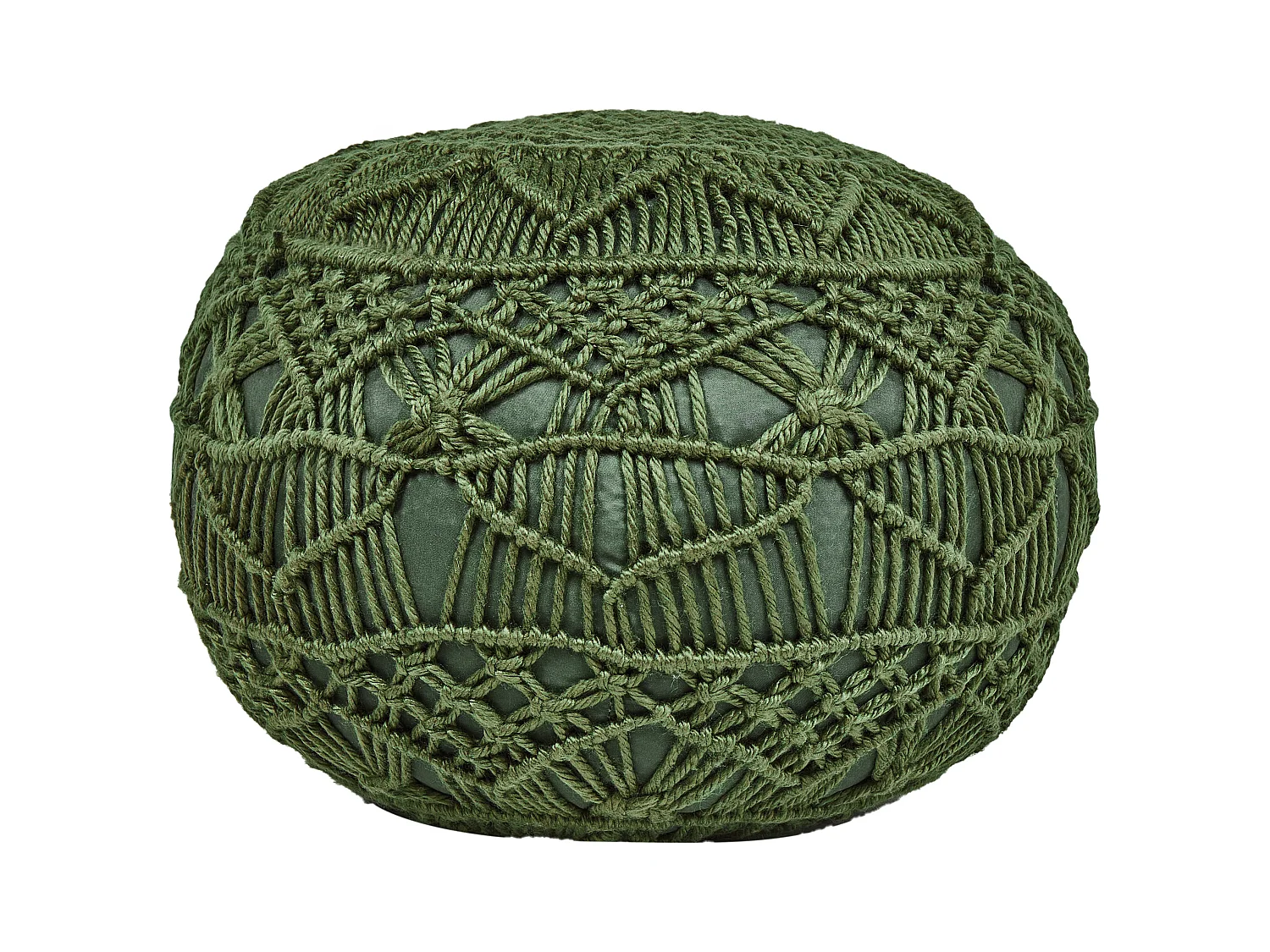 Pouf AADHI Matière synthétique Vert