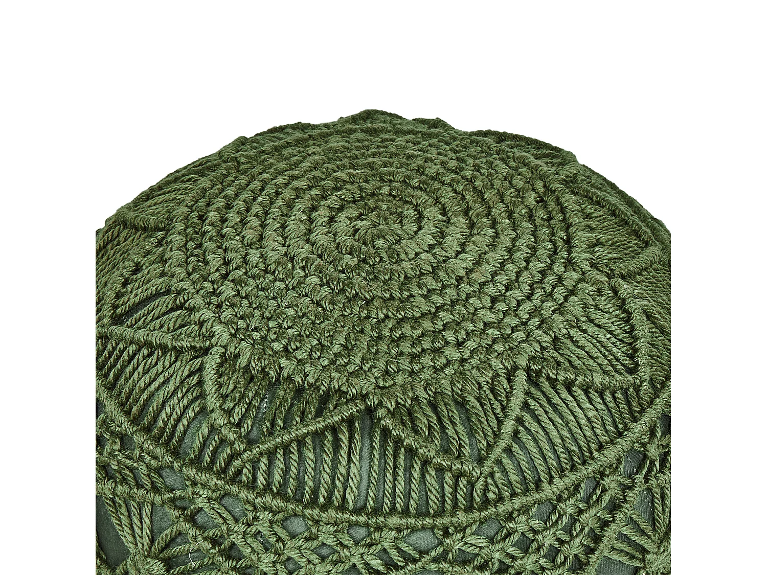 Pouf AADHI Grün 50 cm 50 cm 30 cm