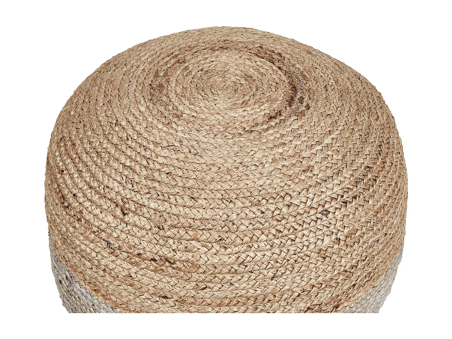 Pouf DUKI Jute Taupe