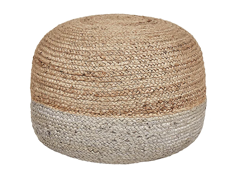 Pouf DUKI Iuta Tortora 50 cm 50 cm 40 cm