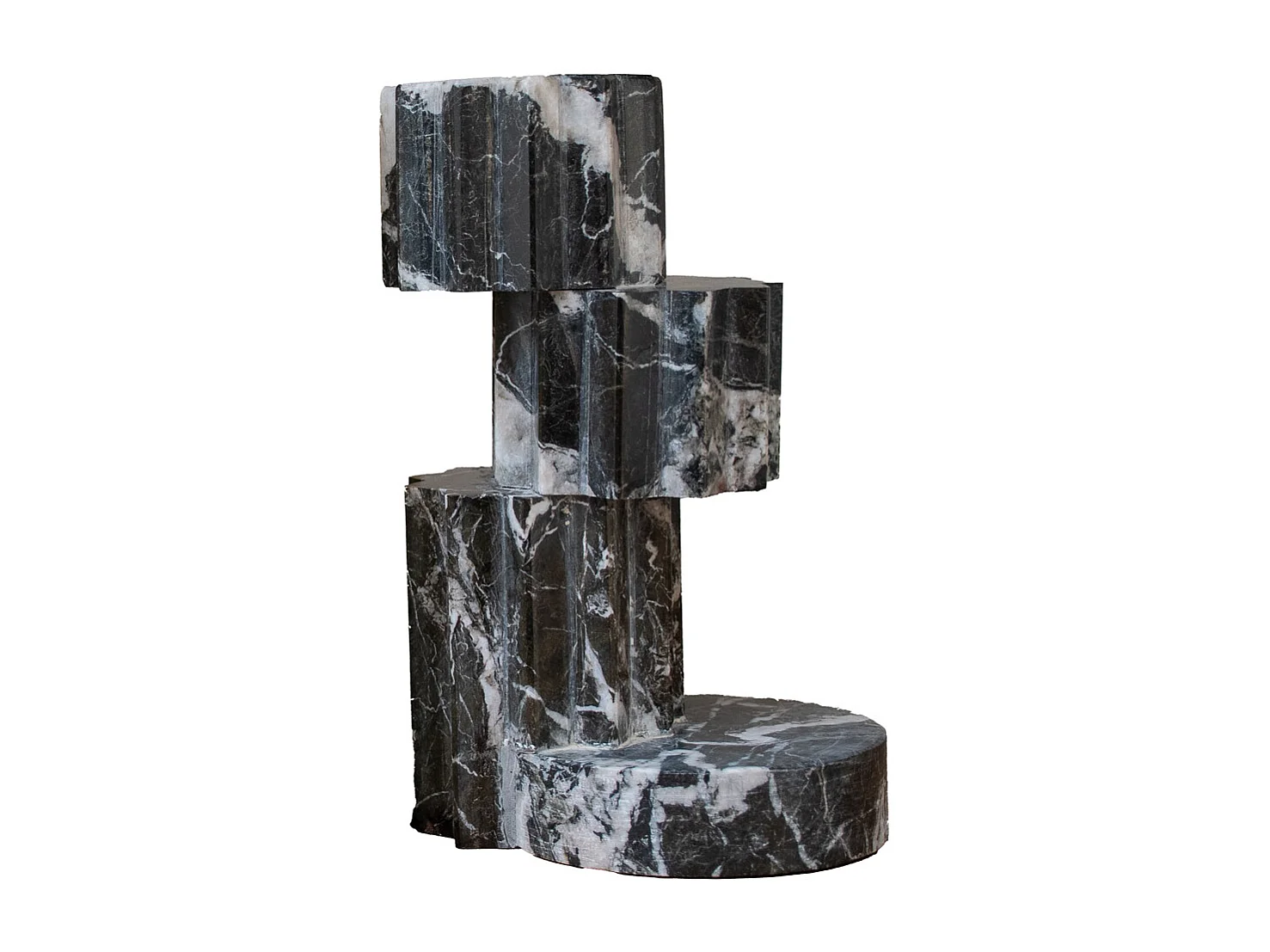 Portavelas de mármol