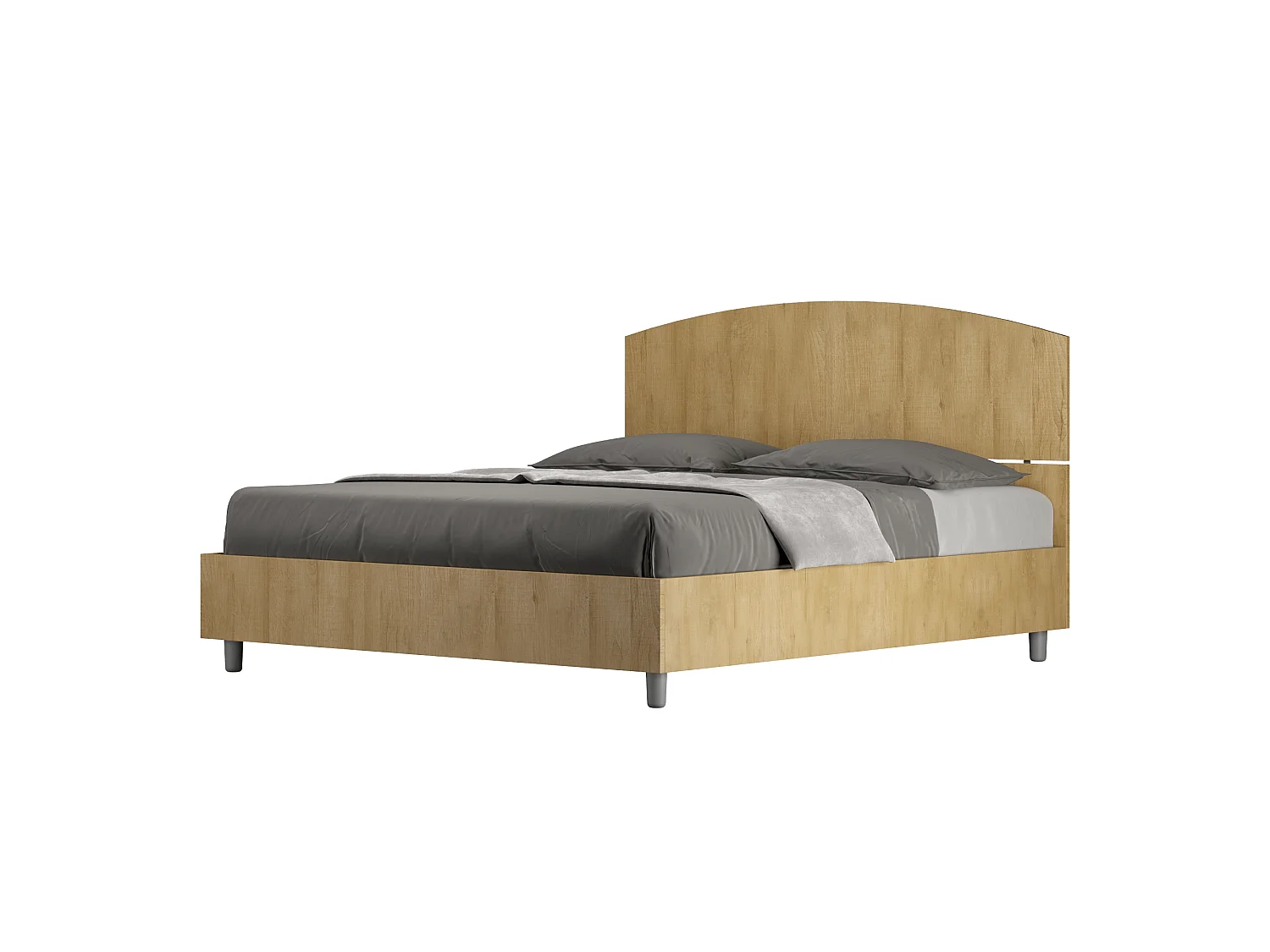 Bed 160x200 natuur eiken Dora