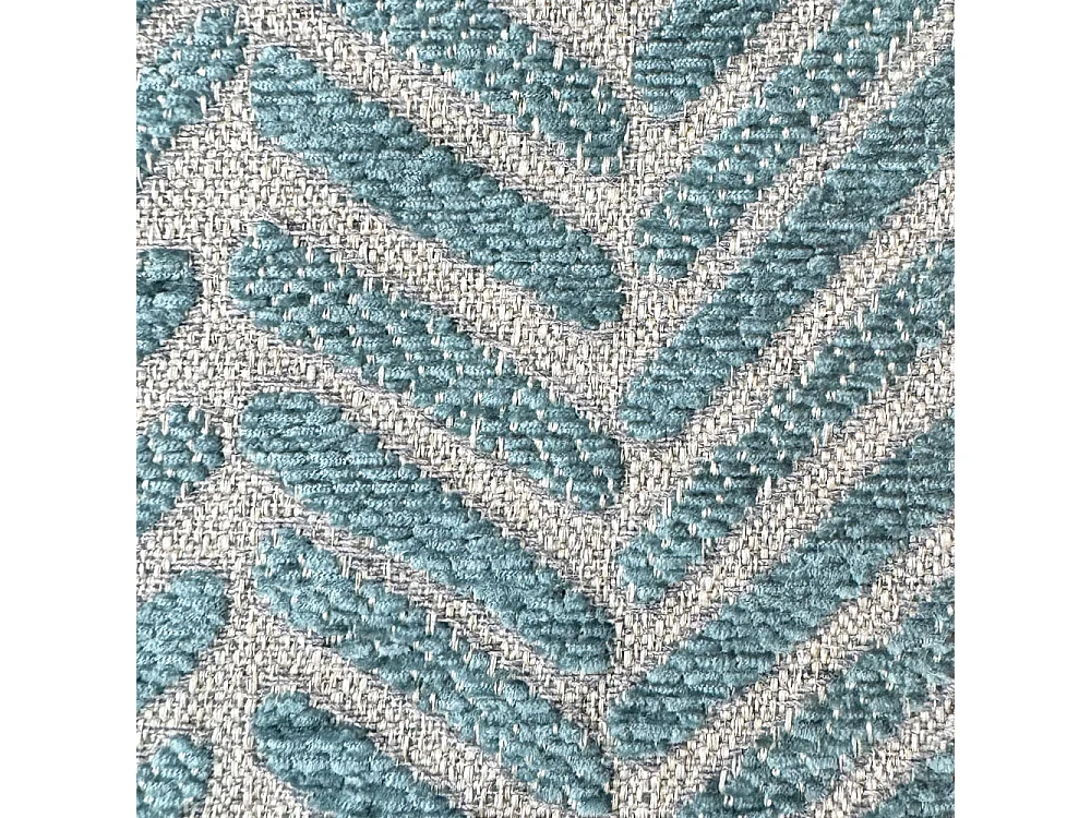 Gestoffeerd bed zonder bedbodem 160x200 Aragon 7 lichtblauwe stof Adele