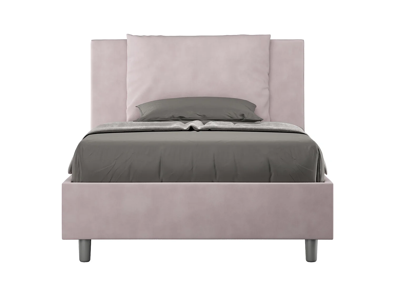 Antea gestoffeerd bed zonder bedbodem 120x200 in wisteria microvezel