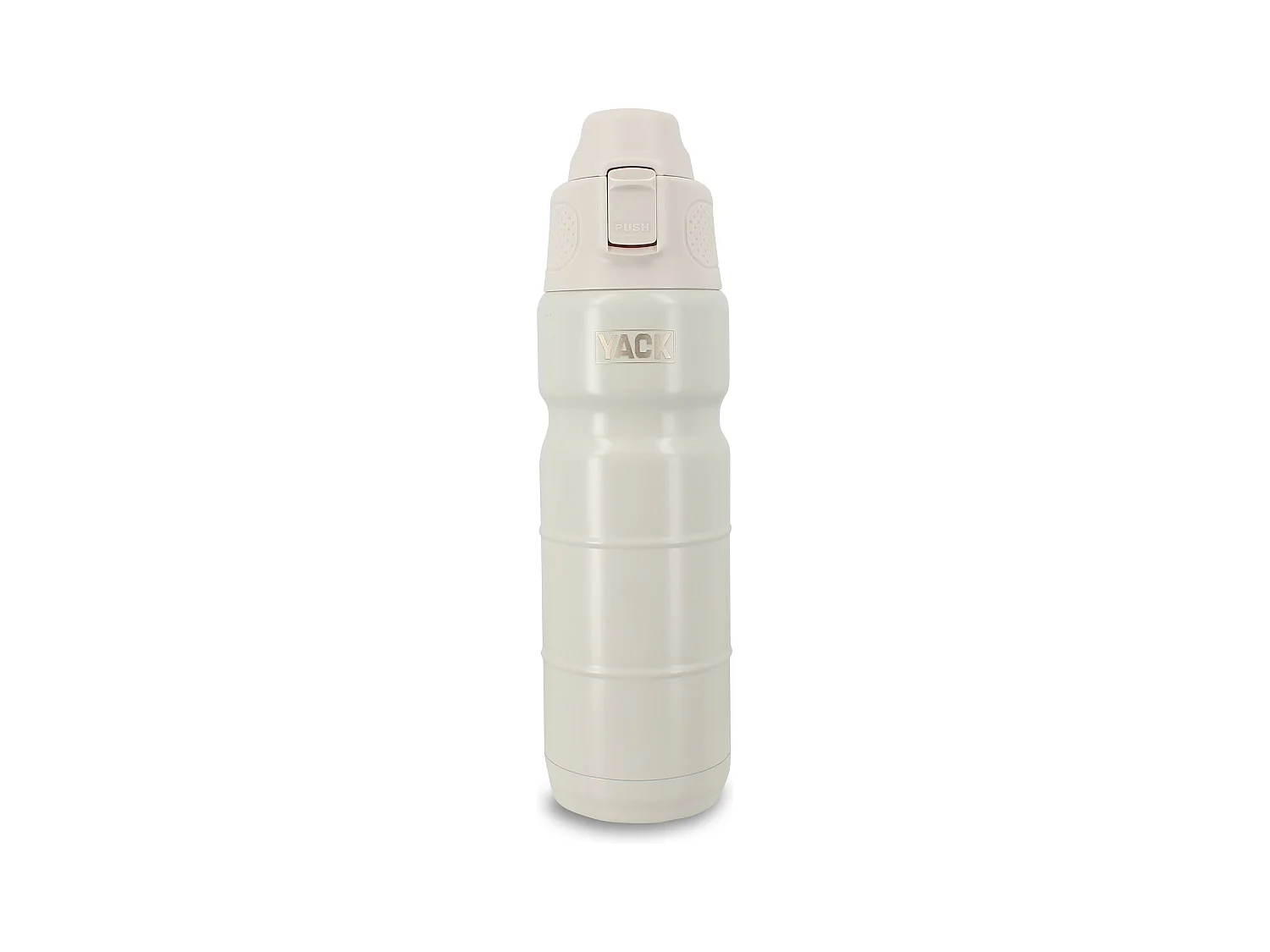 Yack - Bouteille Isotherme Yack 50cl En Acier Inoxydable Blanc