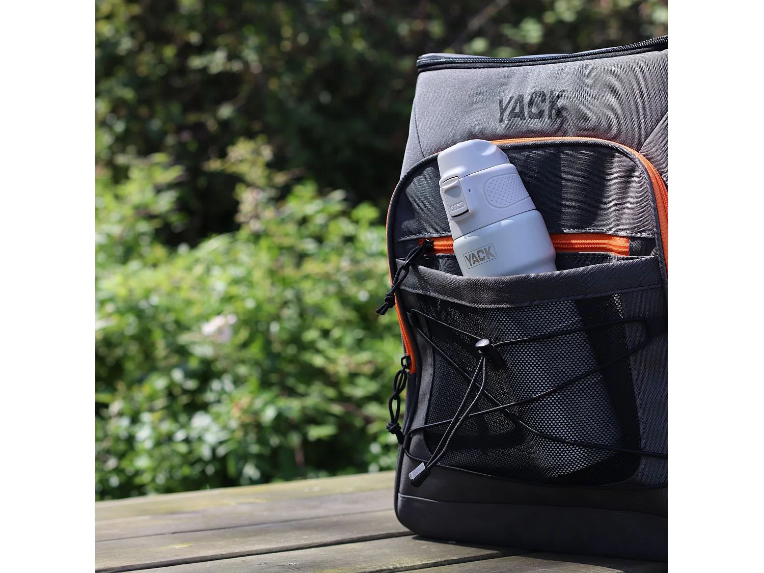 Yack - Bouteille Isotherme Yack 50cl En Acier Inoxydable Blanc