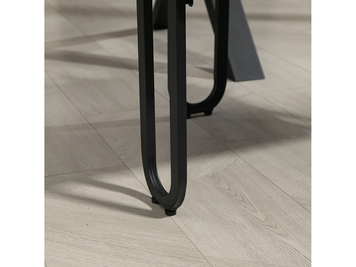 Lot de 2 chaises de salle à manger, avec dossier rond, pour salle à manger, salon, chambre à coucher, bureau, en chenille Gris