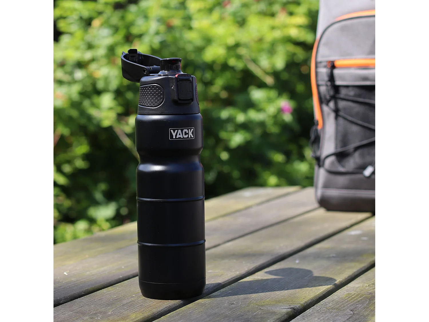Yack - Bouteille Isotherme Yack 50cl En Acier Inoxydable Noir