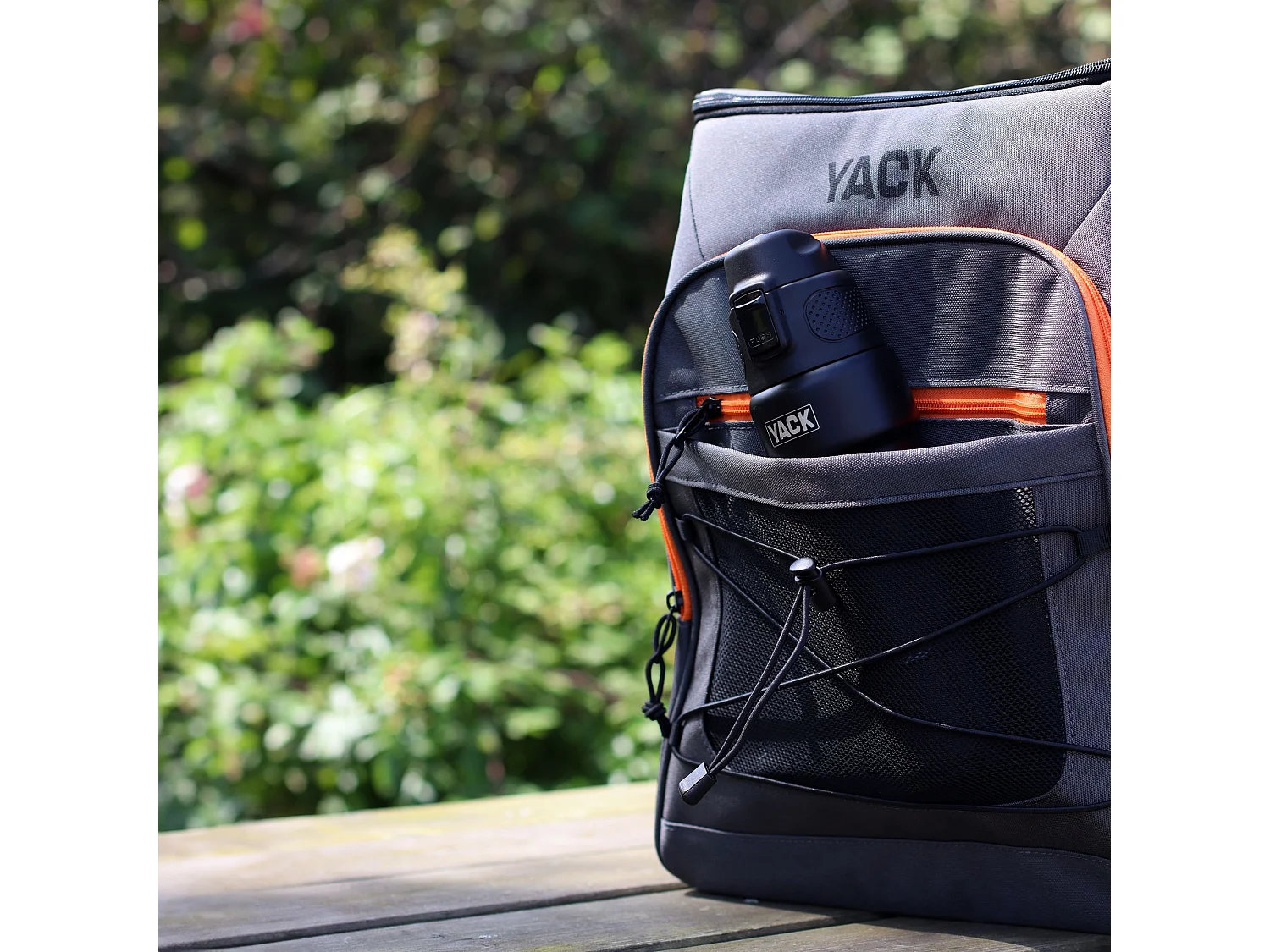 Yack - Bouteille Isotherme Yack 50cl En Acier Inoxydable Noir