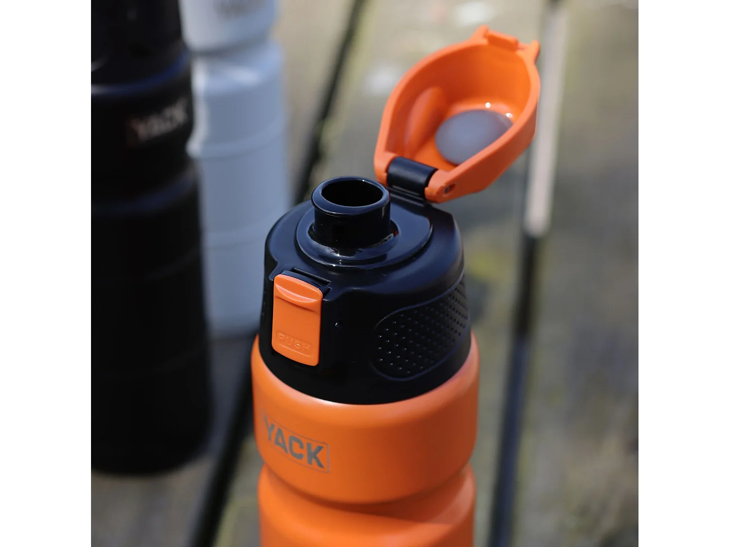 Yack - Bouteille Isotherme Yack 50cl En Acier Inoxydable Orange