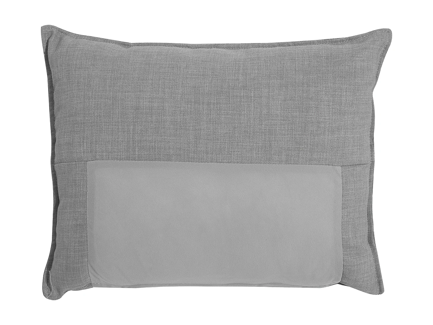 Canapé d'angle ELVENES Tissu Gris clair 3 places Côté droit