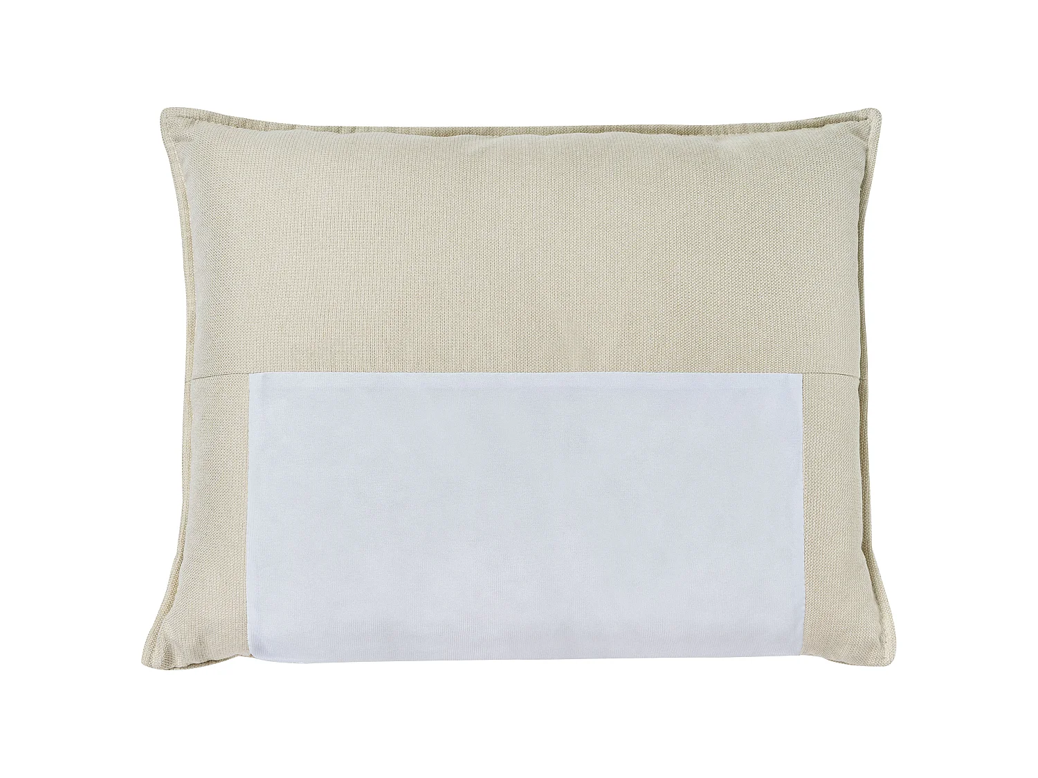 Corner Sofa 3 Seater ELVENES Fabric Light Beige Left Hand