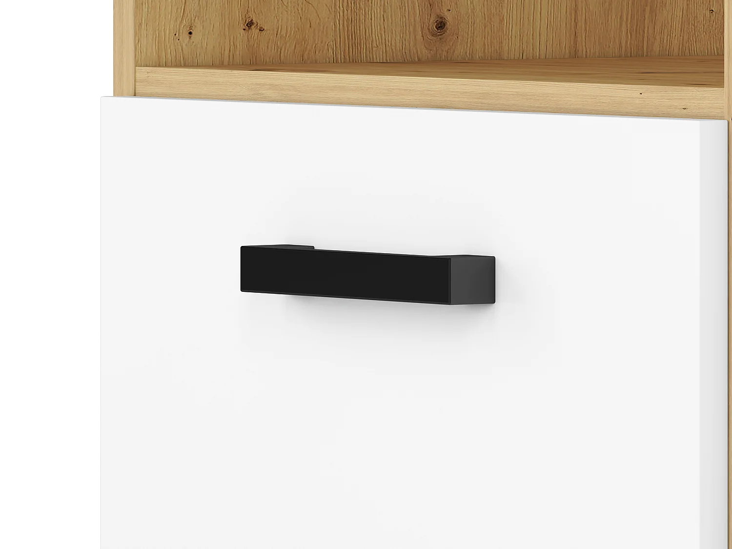 BÜCHERREGAL Fini Artisan Eiche / weiß 45 / 42 / 191cm