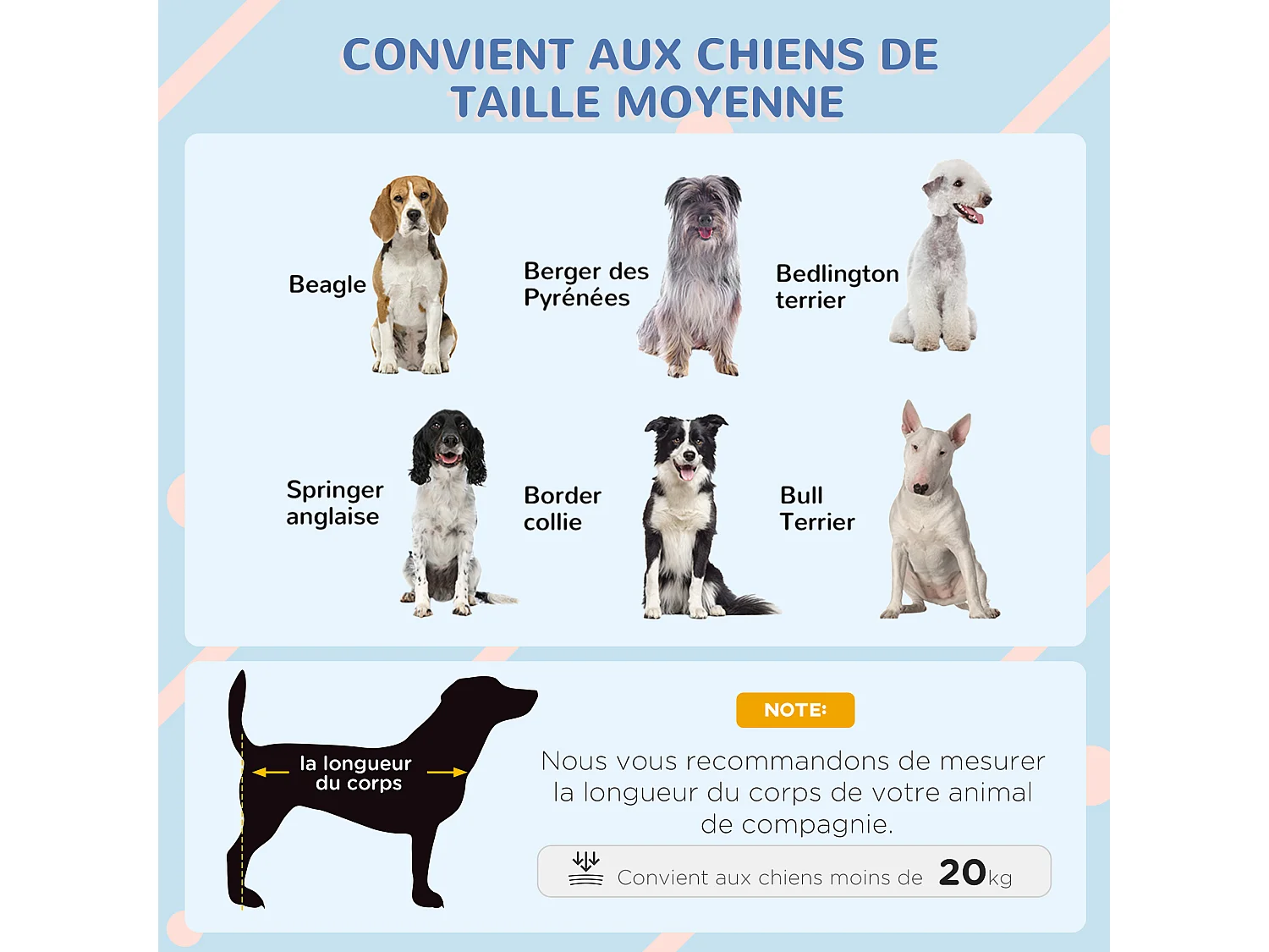 Niche pour chien design chalet sur pied - toit double pente, plancher amovible - plastique noir bois blanc gris
