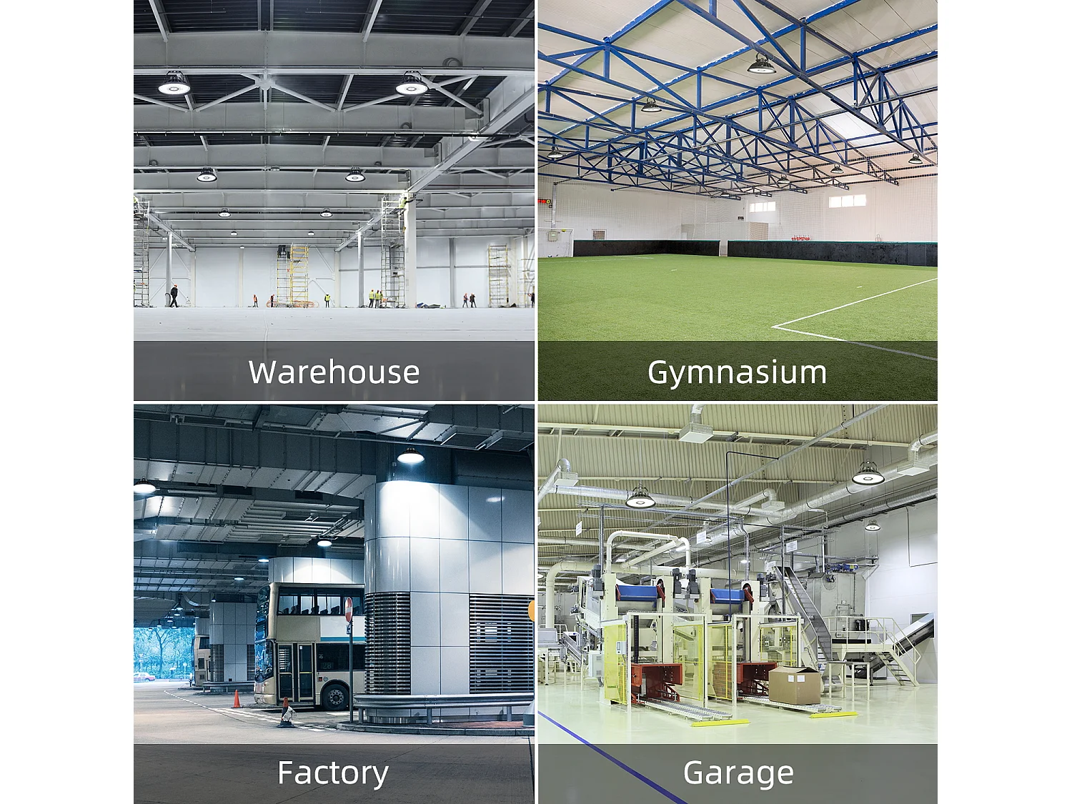 Anten Indoor LED Spot 200 W 28000 lm in Kaltweiß (5000 K), LED-Raumbeleuchtung mit Effizienzhöhe 140 LM/W, IP65