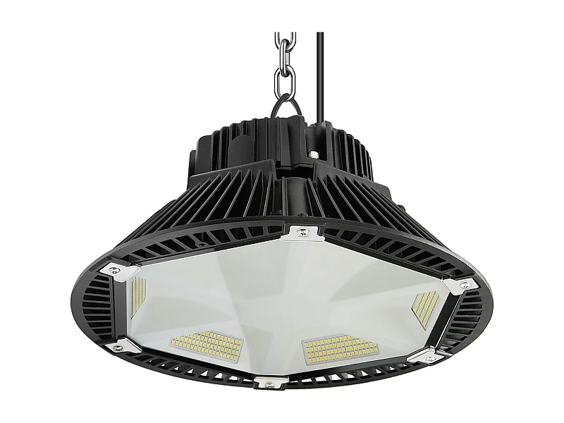 Anten LED Hallenstrahler 150W 19500LM Kaltweiß (4000K) LED Hallenbeleuchtung mit hoher Effizienz 150 LM/W IP65 mit Montagebügel