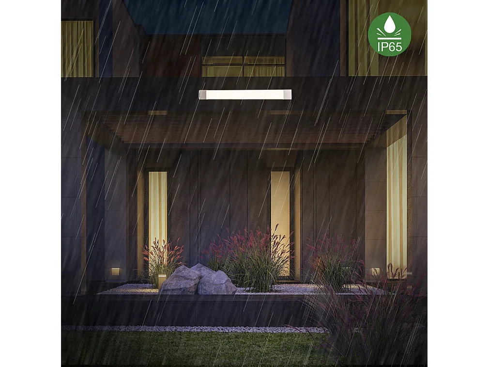 Anten Neon LED 150CM,45W 4950lm Neutralweiß 4000K LED Röhre, LED Streifen,IP65 Wasserdicht Deckenleuchte für Werkstatt, Keller, Büro, Hobby