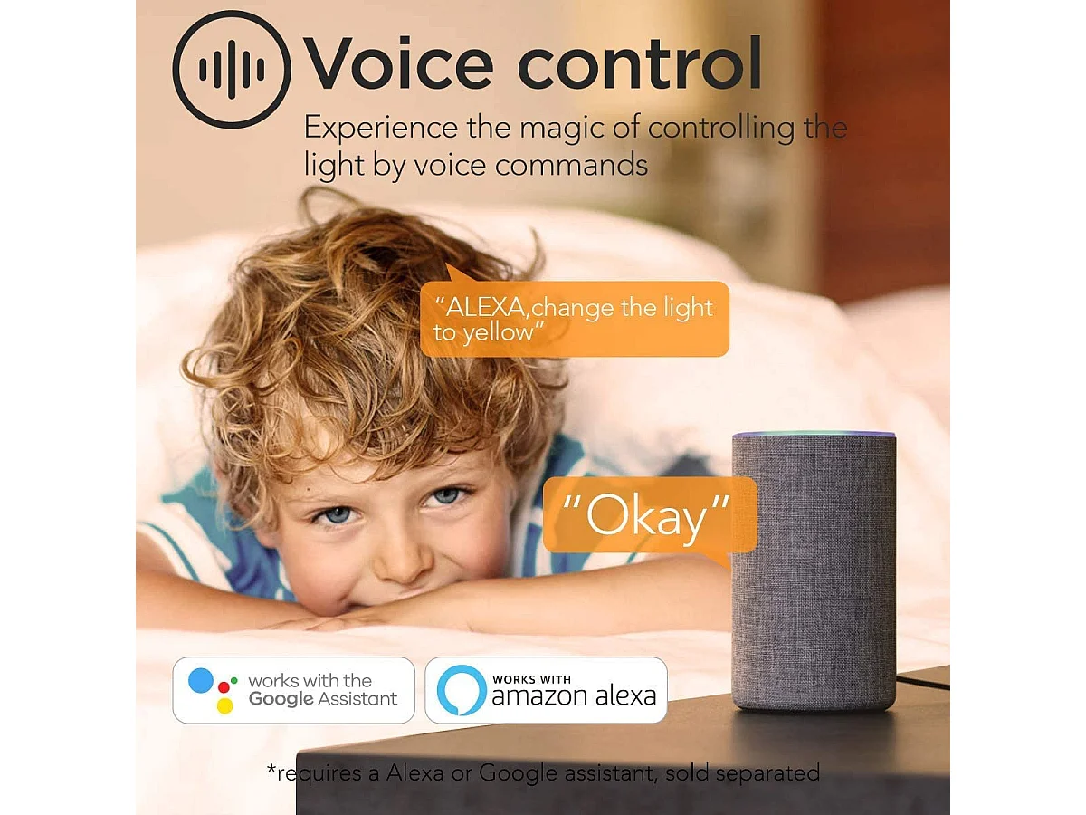 Anten Smart LED-Deckenleuchte 24W(Ø 30cm)|RGB-Hintergrundbeleuchtung| Einstellbare Farbtemperatur 3000–6500 K | Kompatibel mit Alexa/Google Assistant, Schwarz