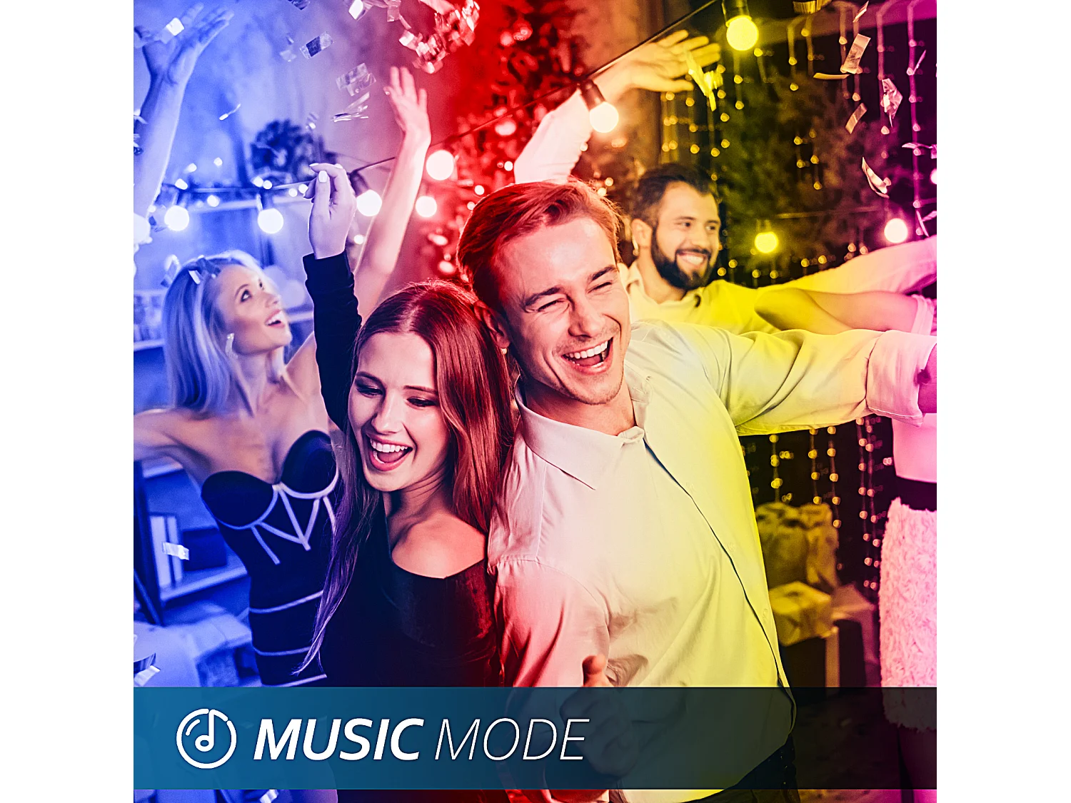 Anten Smart LED-Deckenleuchte 24W (Ø 30cm) | RGB-Hintergrundbeleuchtung | Einstellbare Farbtemperatur von 3000-6500K | Kompatibel mit Alexa und Google Assistant