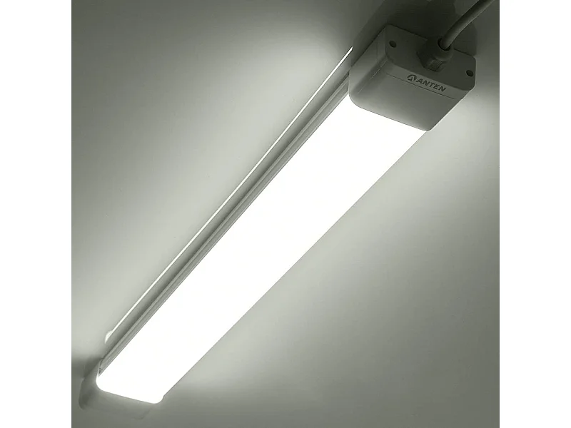 Anten Neon LED 150CM,45W 4950lm Kaltweiß 6000K LED-Röhre, LED-Lichtleiste,IP65,Deckenleuchte für Werkstatt/Keller/Büro/Hobby/Scheune/Laden