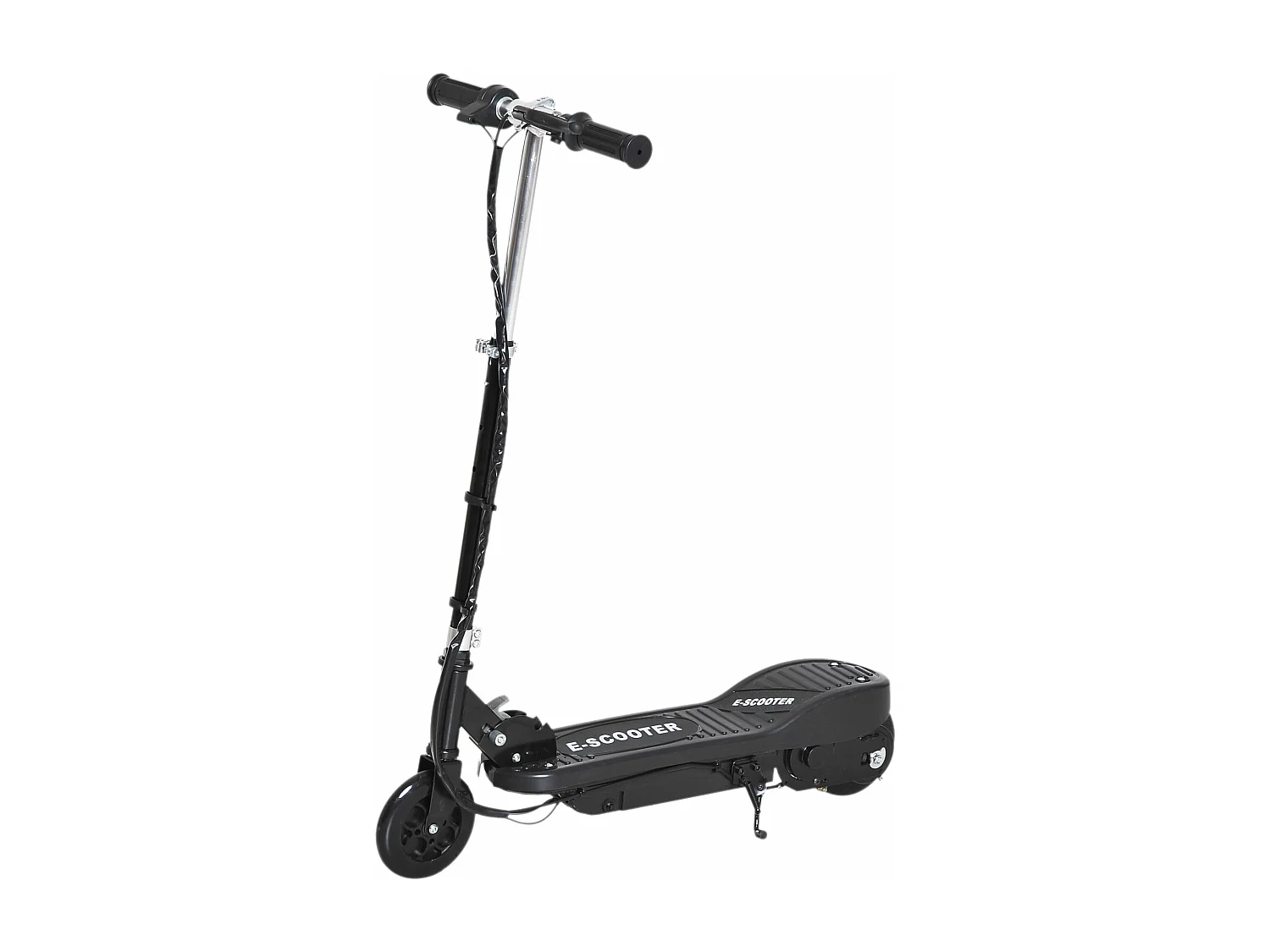 Trottinette électrique pliable enfant 7-14 ans - hauteur réglable - 120W 24V max. 12 Km/h - métal PP noir