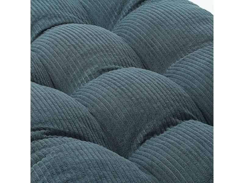 Futón colchón 90x190 cm azul oscuro