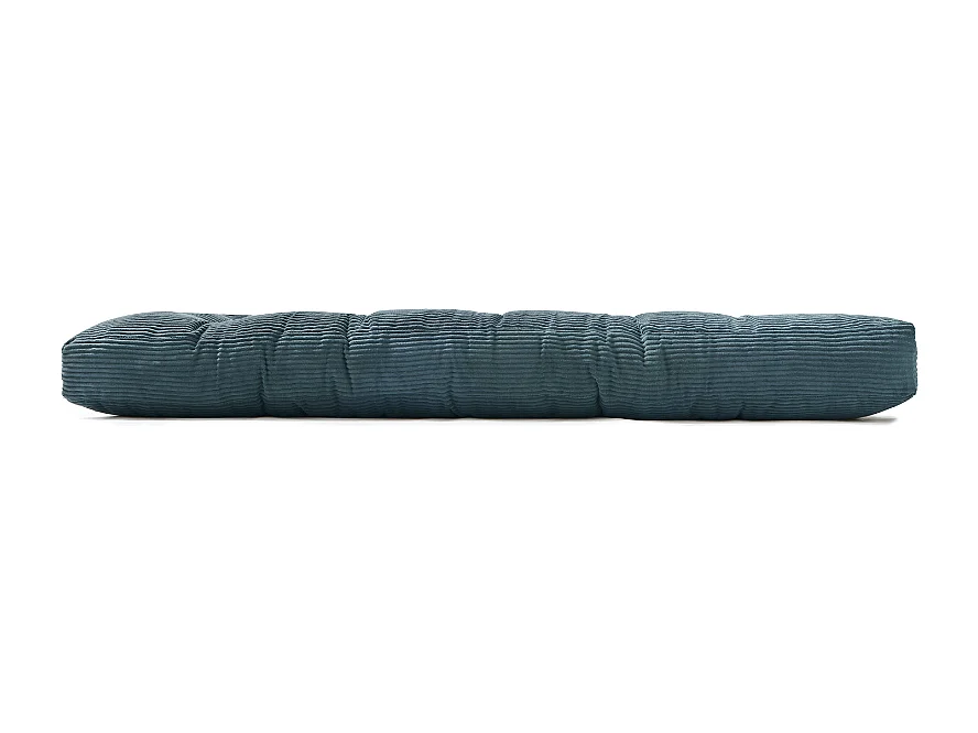 Matelas futon 140x190 cm bleu foncé