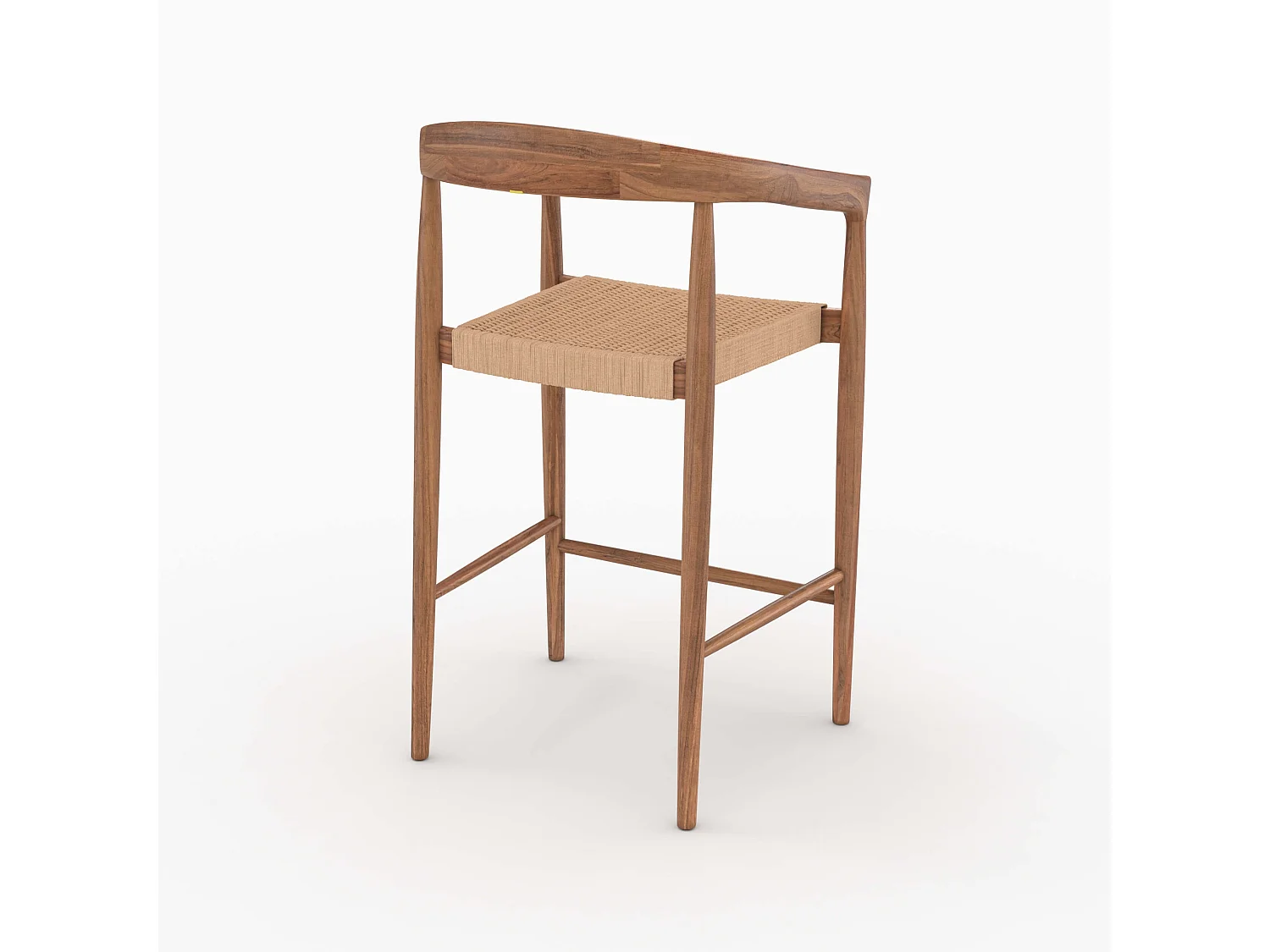 Lot de 2 chaises pour îlot central 65 cm - Bali