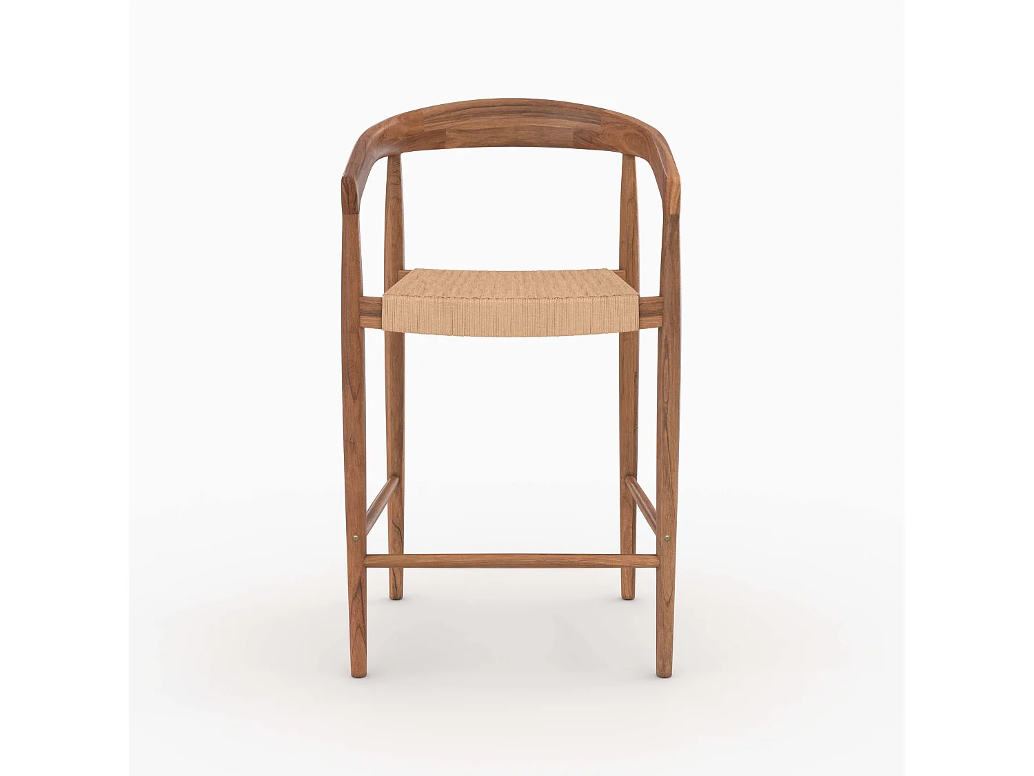 Lot de 2 chaises pour îlot central 65 cm - Bali