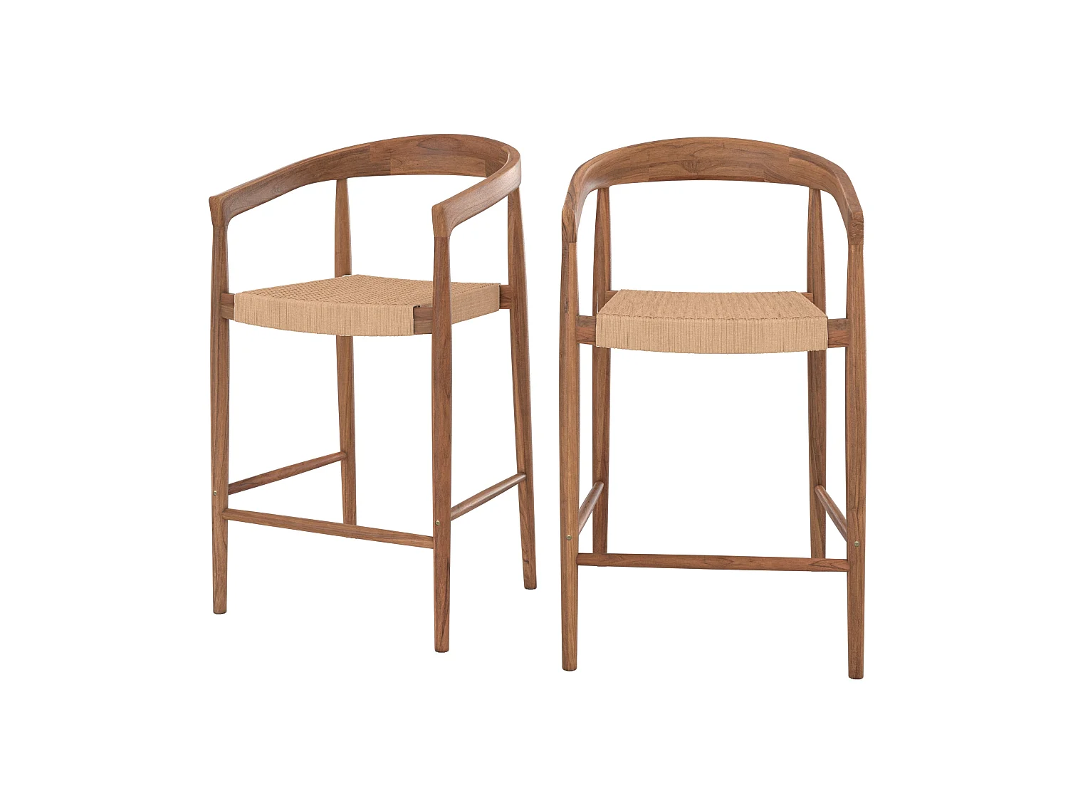 Set di 2 sedie per isola centrale 65 cm - Bali