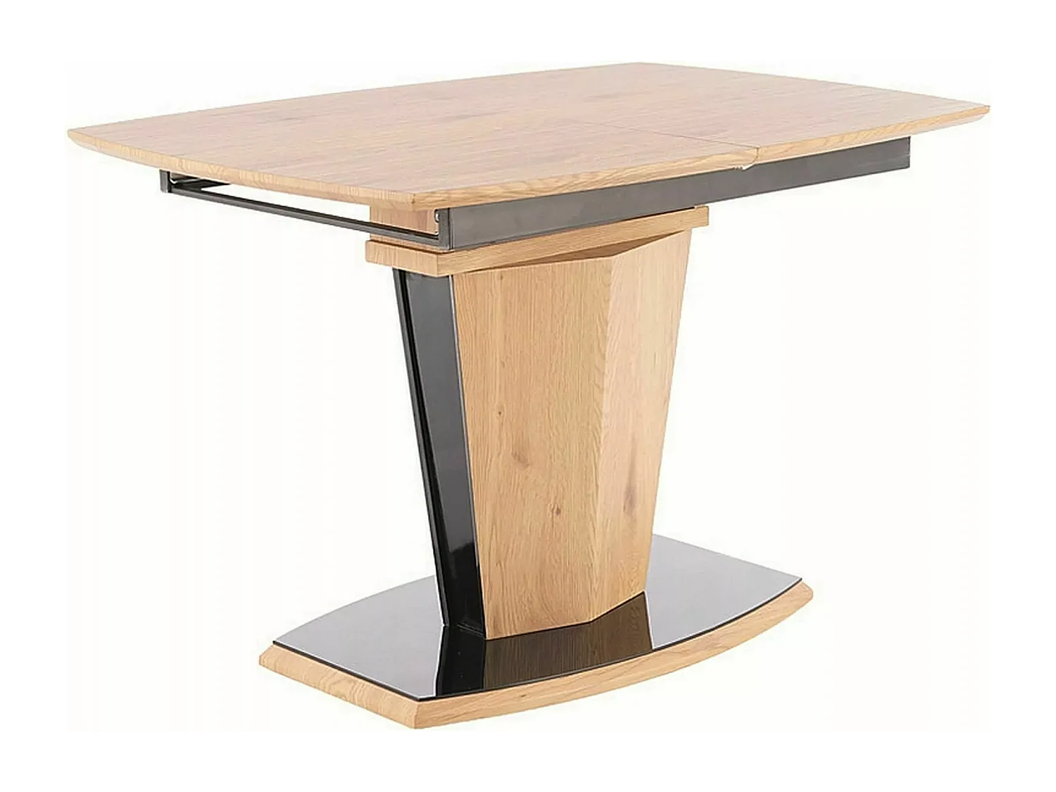 Table à manger Houston (80x120-160)/Marron