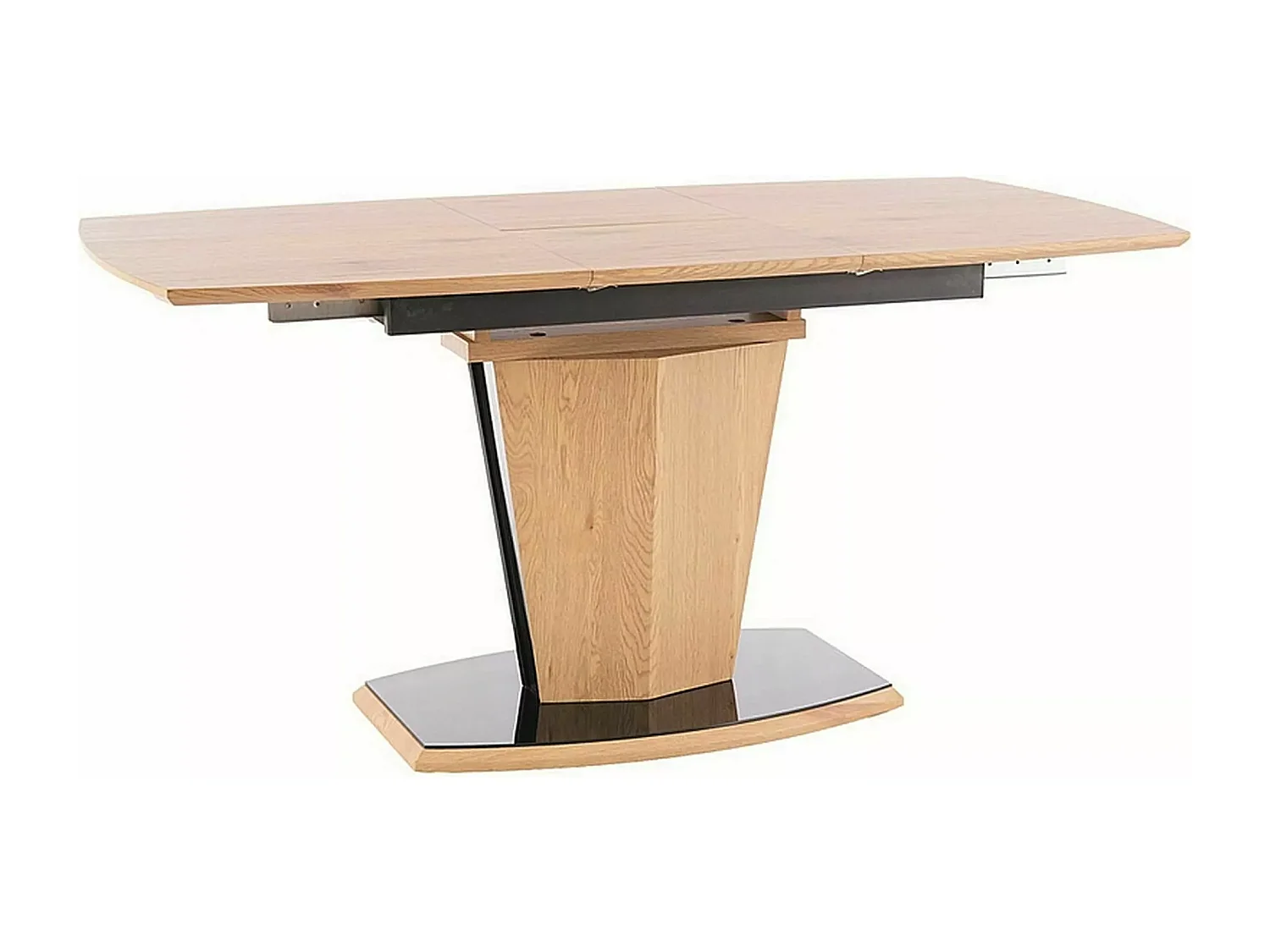 Table à manger Houston (80x120-160)/Marron