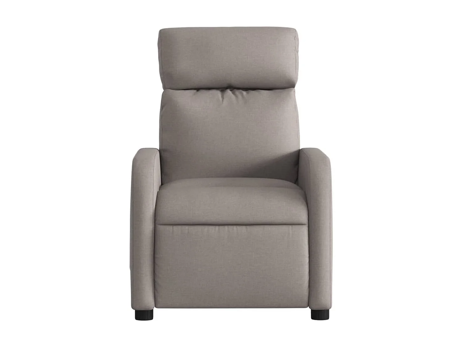 Massagestoel verstelbaar stof taupe