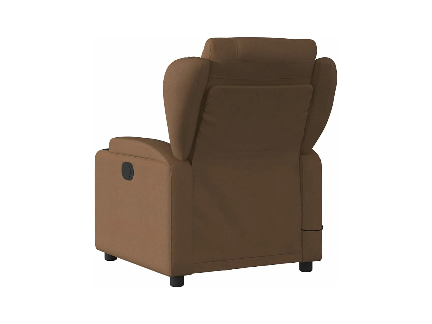 Fauteuil massant inclinable Marron Tissu