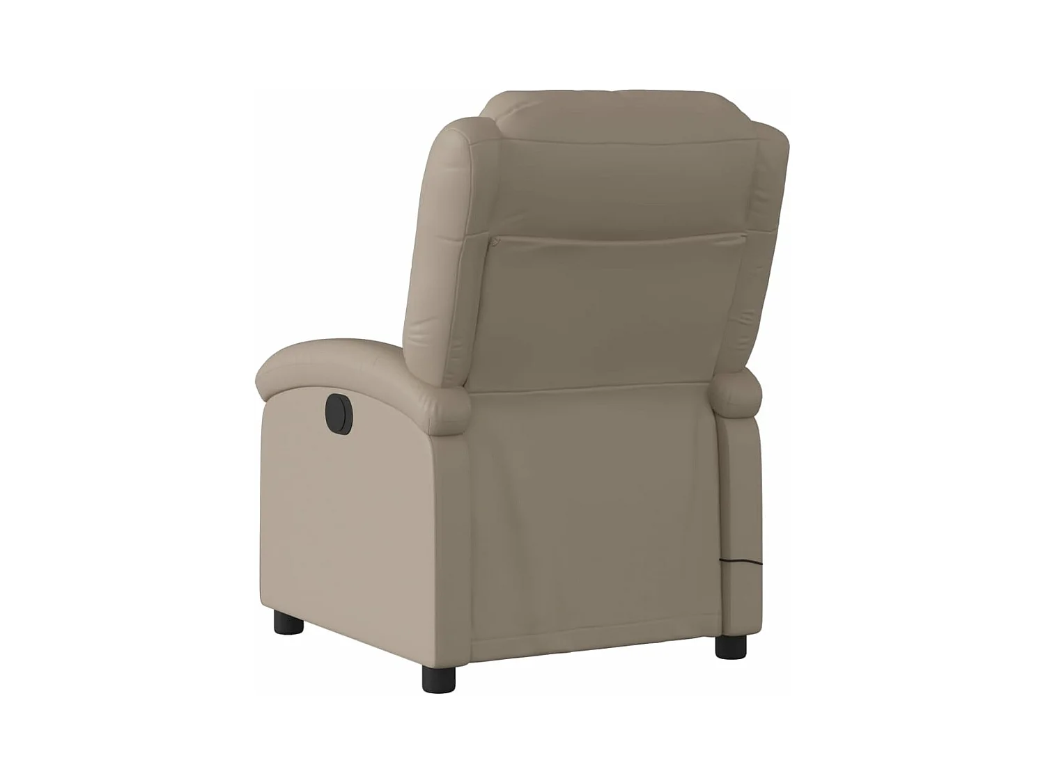 Fauteuil massant inclinable Cappuccino Similicuir