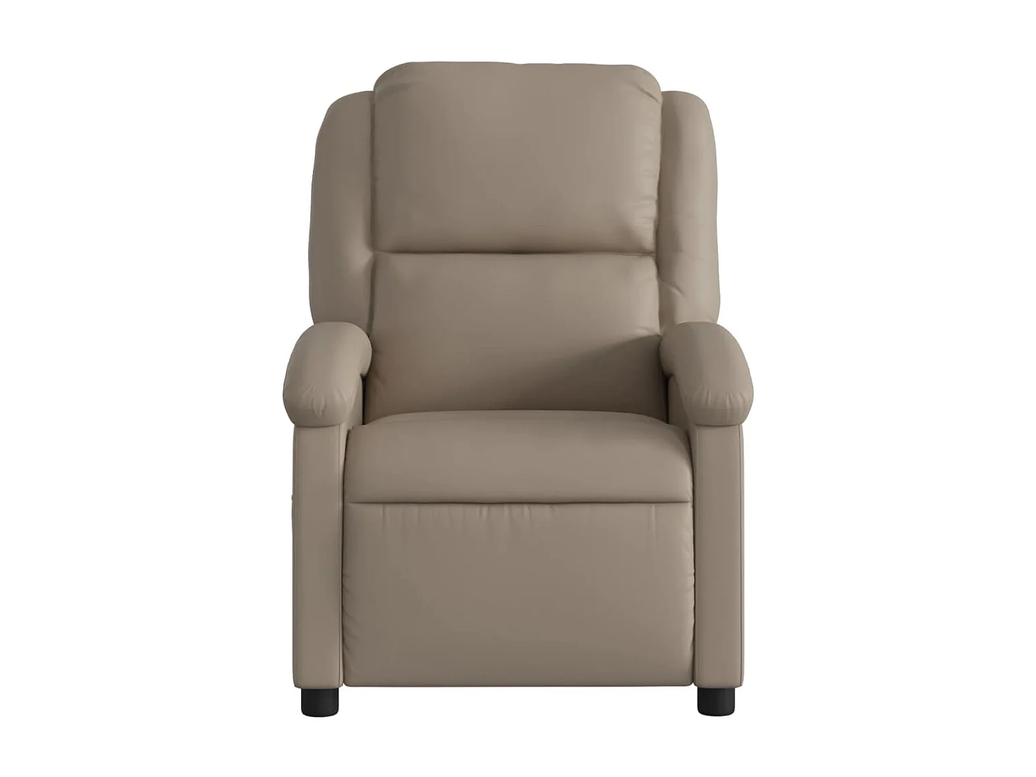 Fauteuil massant inclinable Cappuccino Similicuir