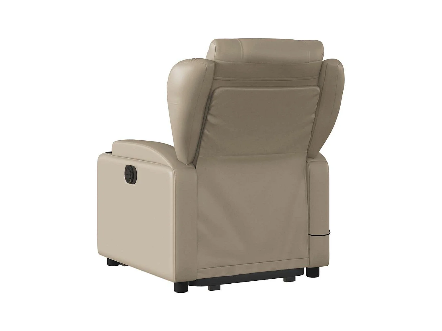 Fauteuil inclinable massant Cappuccino Similicuir
