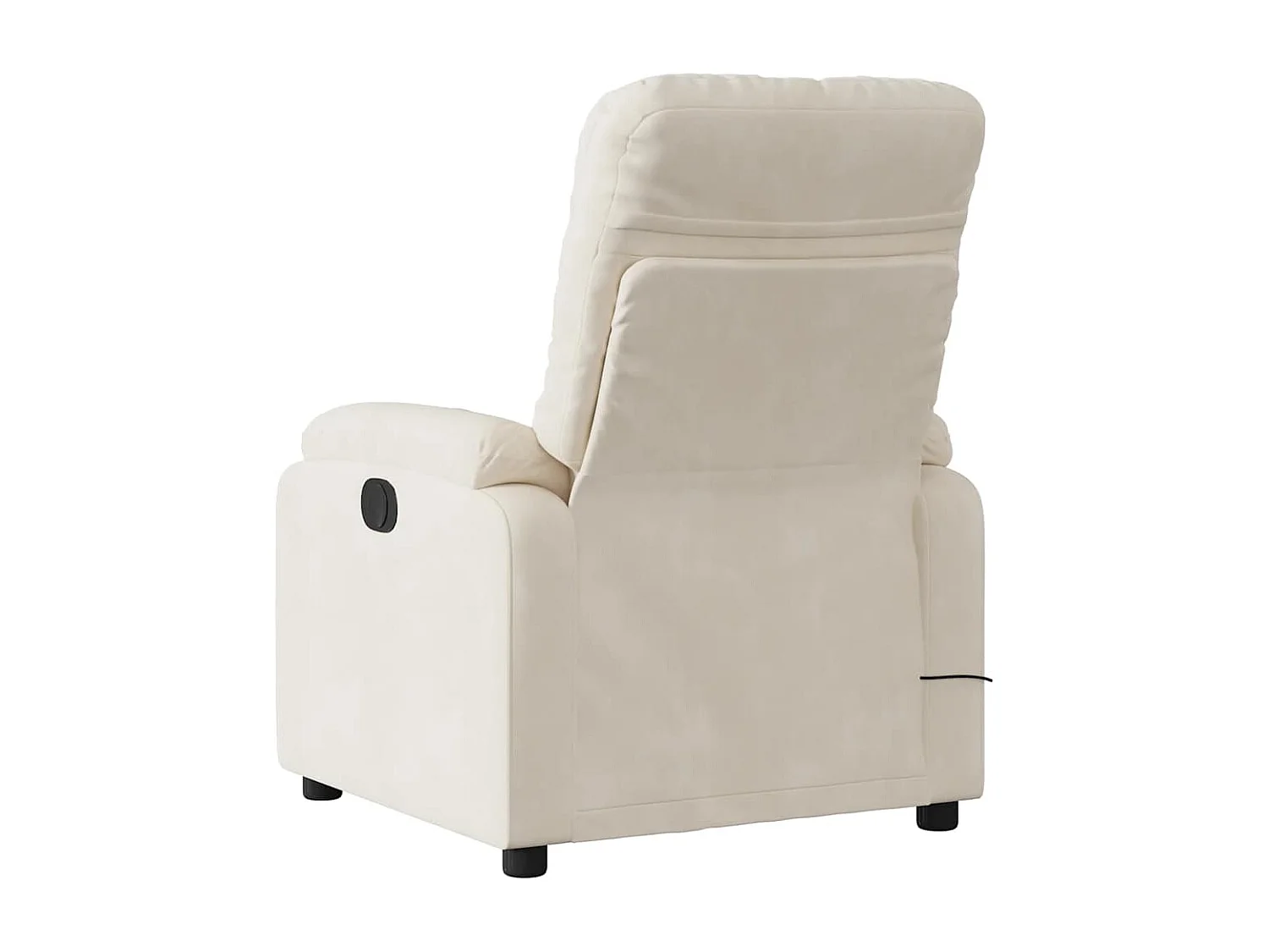 Fauteuil inclinable massant électrique beige