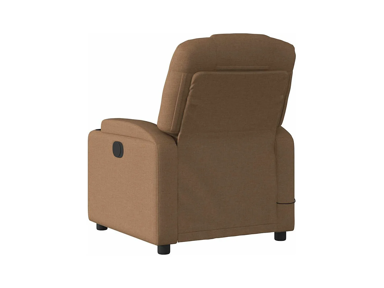 Fauteuil massant inclinable Marron Tissu