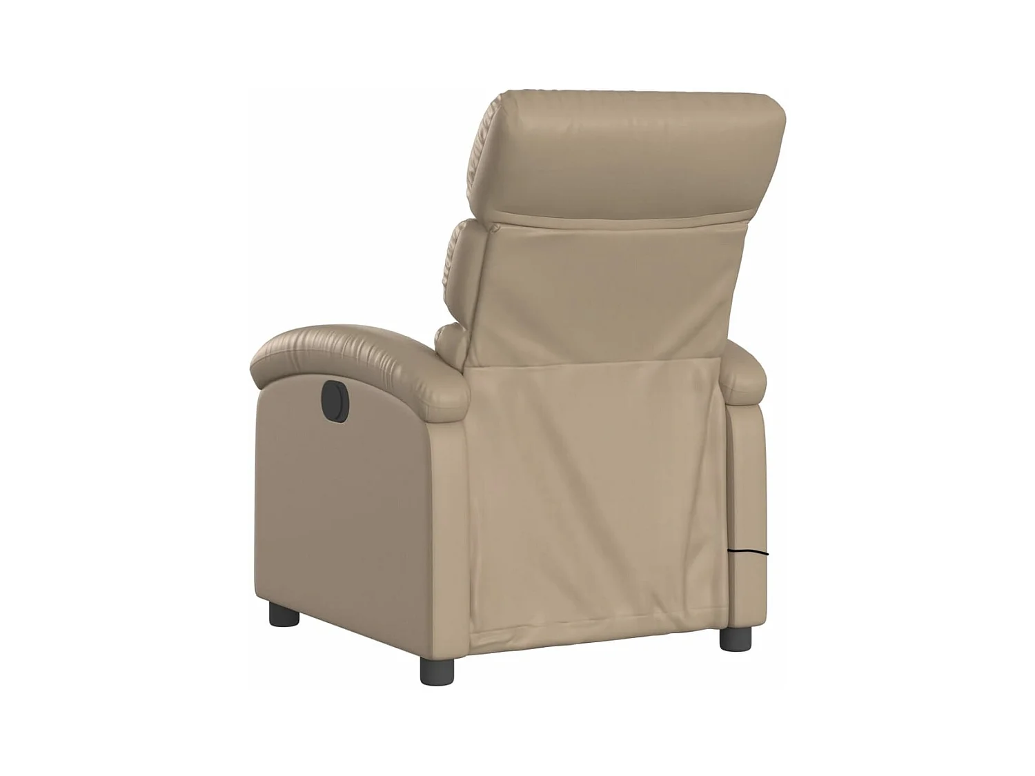 Fauteuil massant inclinable Cappuccino Similicuir