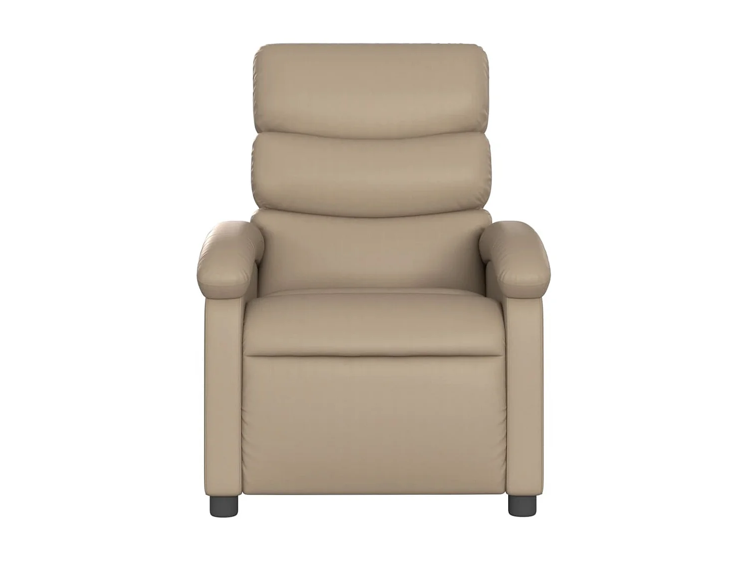 Fauteuil massant inclinable Cappuccino Similicuir
