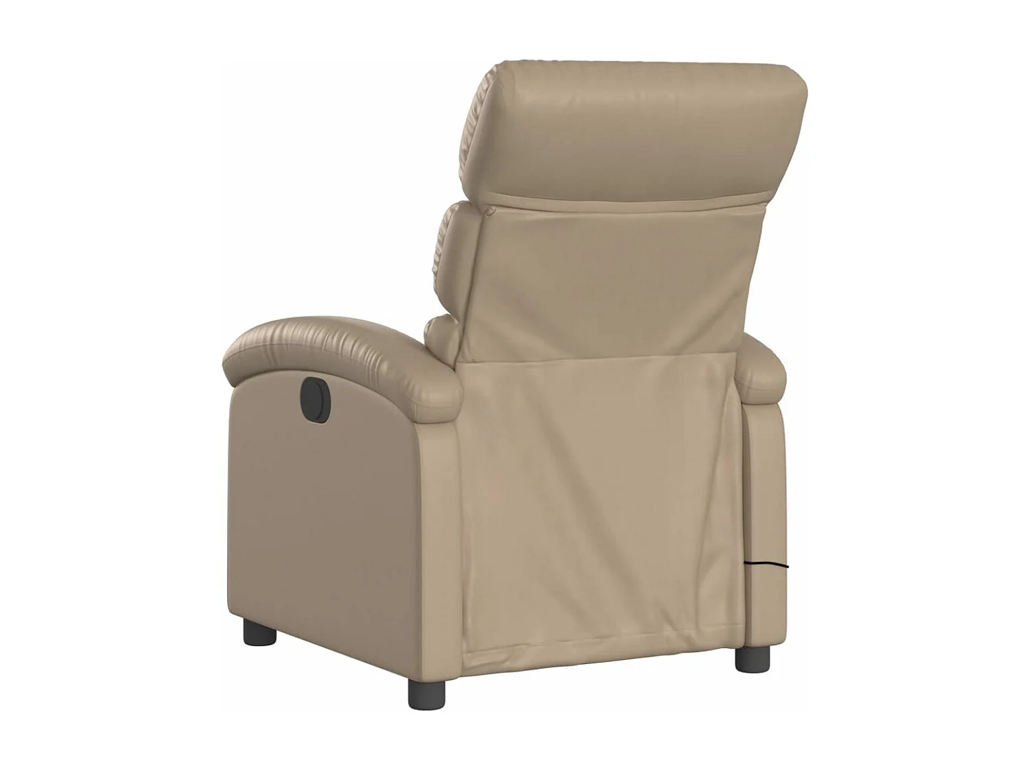 Fauteuil massant inclinable Cappuccino Similicuir