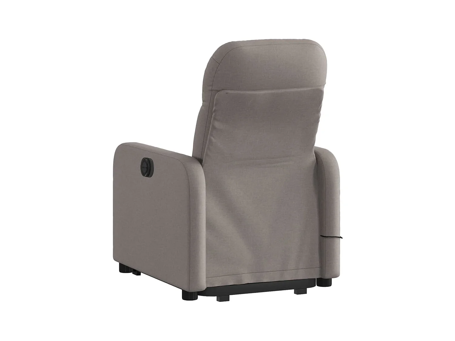 Fauteuil inclinable massant Taupe Tissu