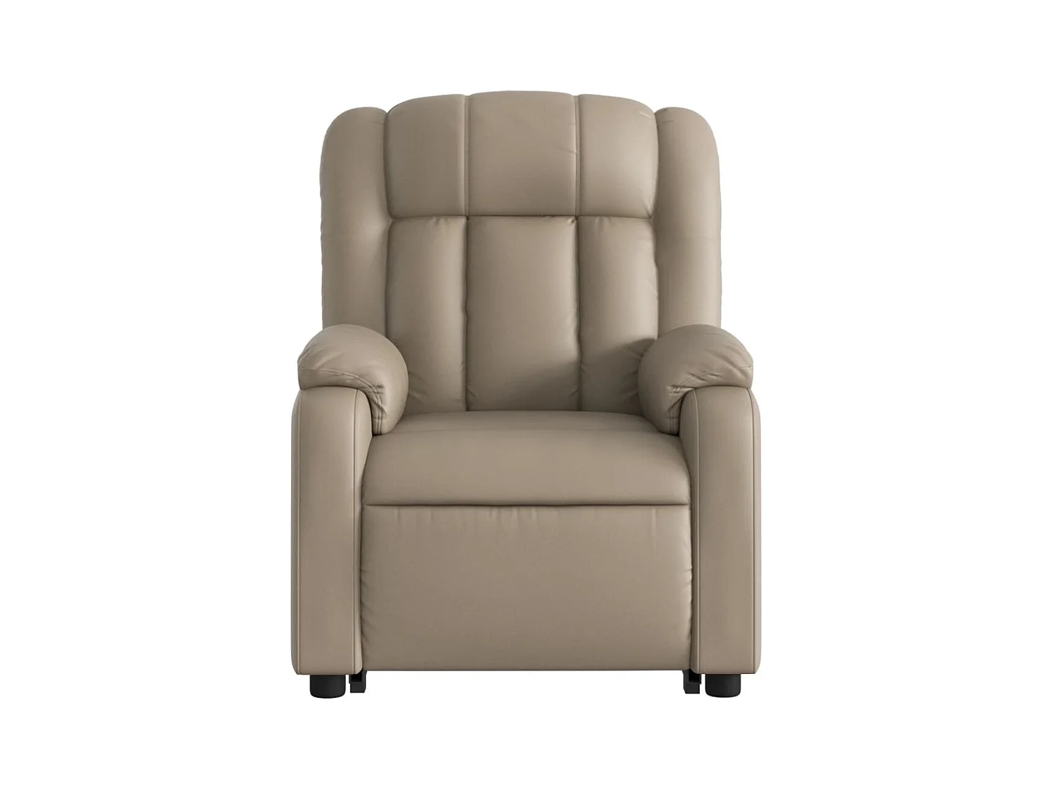 Fauteuil inclinable massant Cappuccino Similicuir
