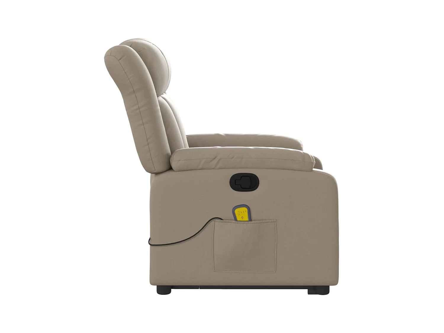 Fauteuil inclinable massant Cappuccino Similicuir